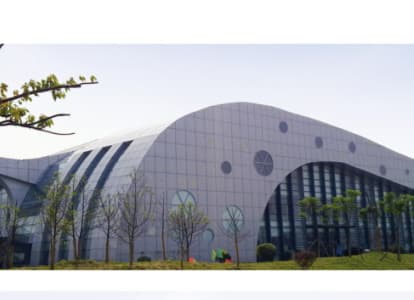 清远会议中心外景网架工程